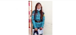 শাহজালাল মাজারের সামনে ভুয়া মহিলা পুলিশ হালিমা গ্রেফতার