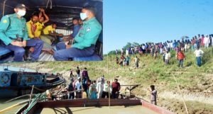 সিলেটের চেঙ্গেরখাল নদীতে অবৈধ বালু উত্তোলনের দায়ে গ্রেফতার-৮