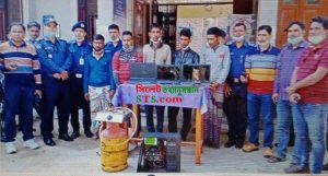 বগুড়ায় চুরির মালামালসহ আন্তঃজেলা চোর চক্রের ৫ সদস্য আটক