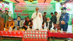 দোয়ারাবাজারে সার্বজনীন দূর্গা মন্দির ও শ্রী শ্রী লোকনাথ মন্দির এর ভিত্তিপ্রস্তর স্থাপন,