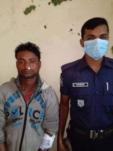 কুলাউড়ায় অভিযান চালিয়ে চুরি হওয়া সিএনজি উদ্ধারসহ আটক ১