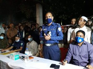 মাদক ব্যাবসায়ী ‘সন্ত্রাসী ‘ চাঁদাবাজি’ শিশু ও নারী নির্যাতন প্রতিরোধে দোয়ারা বাজারে বিট- পুলিশিং সভা