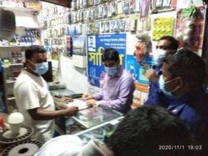 বগুড়ার শিবগঞ্জে অধিক দামে মোবাইল বিক্রির অপরাধে ব্যবসায়ীকে ভ্রাম্যমান আদালতে ১মাসের কারাদন্ড 