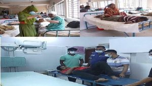 মাদারীপুরে যাত্রীবাহী বাস-পিকআপের মুখোমুখি সংঘর্ষে আহত ২০