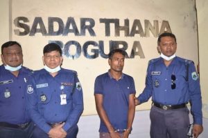 বগুড়ায় ৮ম শ্রেনীর মাদ্রাসা ছাত্রীকে ধর্ষণে অভিযোগে ০১জন গ্রেফতার