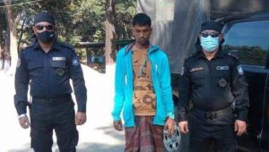 জগন্নাথপুরে পটকা বিস্ফোরক, পাতার বিড়িসহ  এক চোরাকারবারি গ্রেফতার