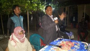 নরসিংপুর ইউনিয়নের সম্ভাব্য চেয়ারম্যান পদপ্রার্থী সামছুল ইসলামে’র মতবিনিময় সভা নিজ গ্রামে