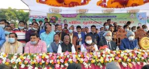 বঙ্গবন্ধুর জন্মশতবার্ষিকী উপলক্ষে ঝিনাইদহে প্রীতি ফুটবল ম্যাচ অনুষ্ঠিত