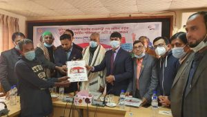 ছাতকে মুজিববর্ষ উপলক্ষে ঘর পেল গৃহহীন ১০ পরিবার