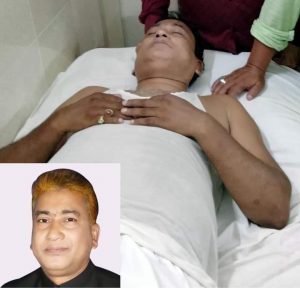 কালীগঞ্জে মটর সাইকেল দূর্ঘটনায় সংসদ সদস্যসহ আহত দুই:-
