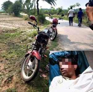 কোটচাঁদপুরে মুখোমুখি মটরসাইকেল সংঘর্ষে চালক নিহত। আহত ১ :-