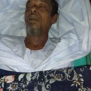 বাহুবলে বজ্রপাতে কারনে এক কৃষকের মৃত্যু