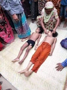 বানিয়াচংয়ে পুকুরের পানিতে থেকে উদ্ধার দুই শিশুর মরাদেহ