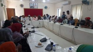 দোয়ারাবাজারে বিজয় দিবস উদযাপনে প্রস্তুতি সভা।