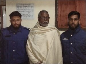 কালারুকা ইউপি আ-লীগের সাধারণ সম্পাদক গ্রেপ্তার