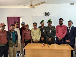ছাতকে প্রয়াস কারিগরি প্রশিক্ষণ কেন্দ্র পরিদর্শনে সিলেট রেঞ্জের উপমহা পরিচালক জিয়াউল হাসান