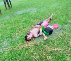 দোয়ারাবাজার হাওরে খাবার দিতে গিয়ে বজ্রপাতে স্কুলছাত্রের মৃত্যু।