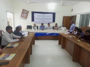 দোয়ারাবাজারে টাইফয়েড ভ্যাকসিন ক্যাম্পেইন উপলক্ষে কো-অর্ডিনেশন সভা