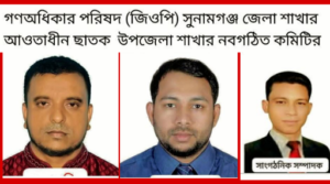 গণঅধিকার পরিষদ জিওপির ছাতক উপজেলার আংশিক কমিটির অনুমোদন।