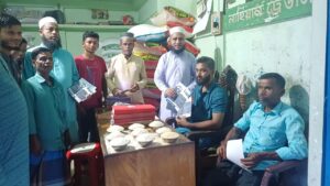 ছাতকে খেলাফত মজলিসের গণসংযোগ