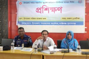 শান্তিগঞ্জে ক্ষুদ্রঋণ কার্যক্রমে দক্ষতা প্রশিক্ষণ