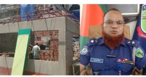 জাউয়াবাজারে অস্থায়ী ক্যাম্প স্থাপন করলেন সিলেট রিজিওন হাইওয়ে পুলিশ সুপার