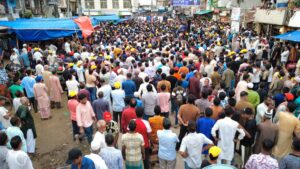 ছাতকে কলিম উদ্দিন মিলনের ডাকে নেতাকর্মীদের জনসমুদ্র