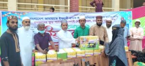 ছাতক সদর ইউনিয়নে জামায়াতের সেলাই মেশিন ও রমজান ফুডপ্যাক উপহার বিতরণ 
