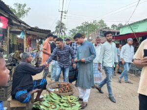 ছাতকের নোয়ারাই ইউনিয়নের সম্ভাব্য চেয়ারম্যান পদপ্রার্থী লিজন তালুকদারের গণসংযোগ